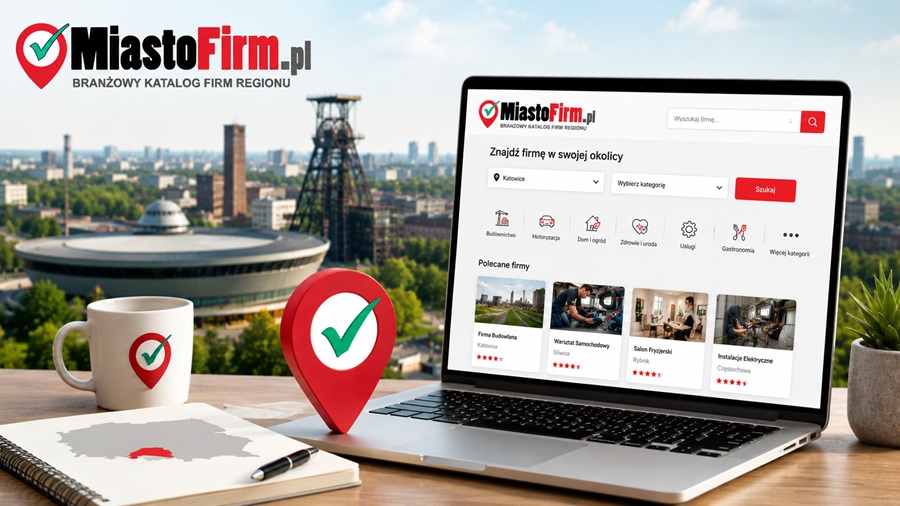 MiastoFirm.pl – katalog firm dla przedsiębiorców ze Śląska z wyszukiwarką lokalnych usług